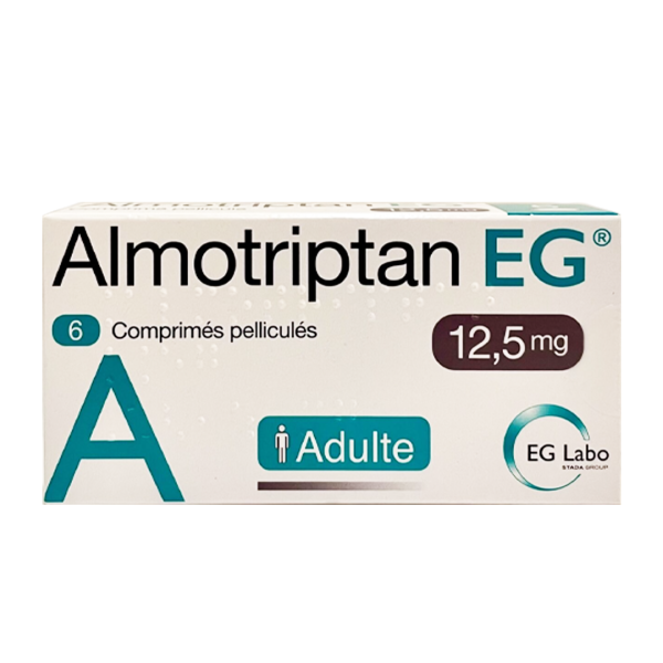 Almotriptan Eg 12.5 Mg X 6 Tableta