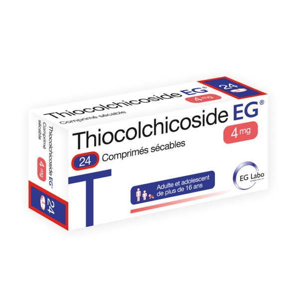 Thiocolchicoside Eg 4mg X 24 Tableta