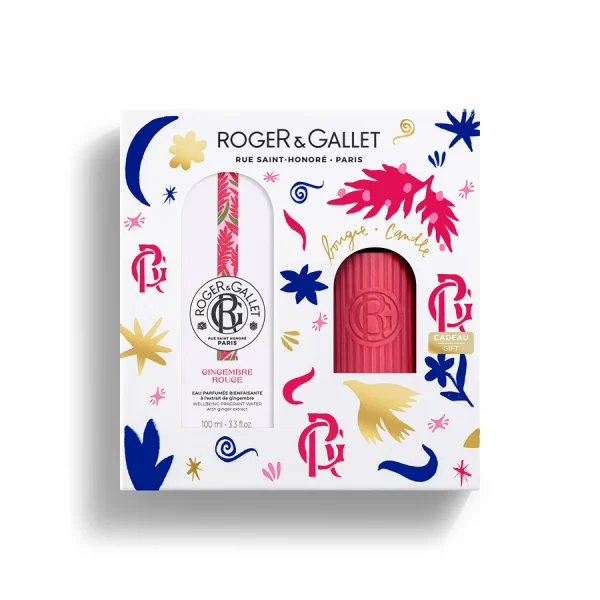 R&G GINGEMBRE ROUGE 100 ML +CANDLE