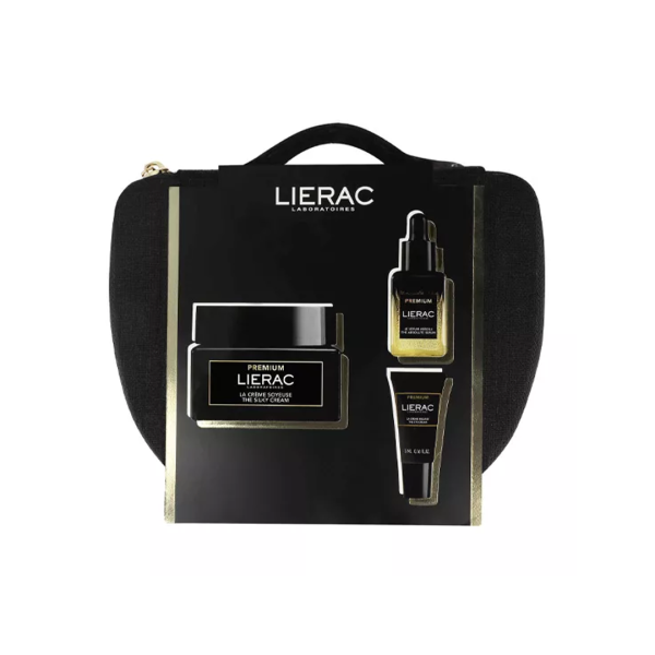 LIERAC SET PREMIUM SILKY + SERUM +EYES 25