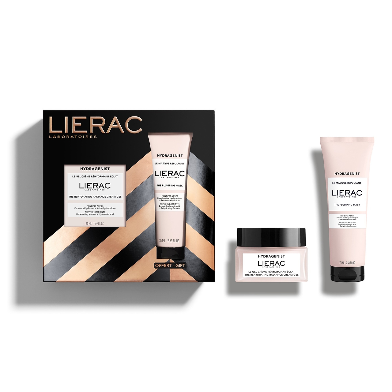 Lierac Hydragenist Christmas Set Radiance Hydration Gel-Cream